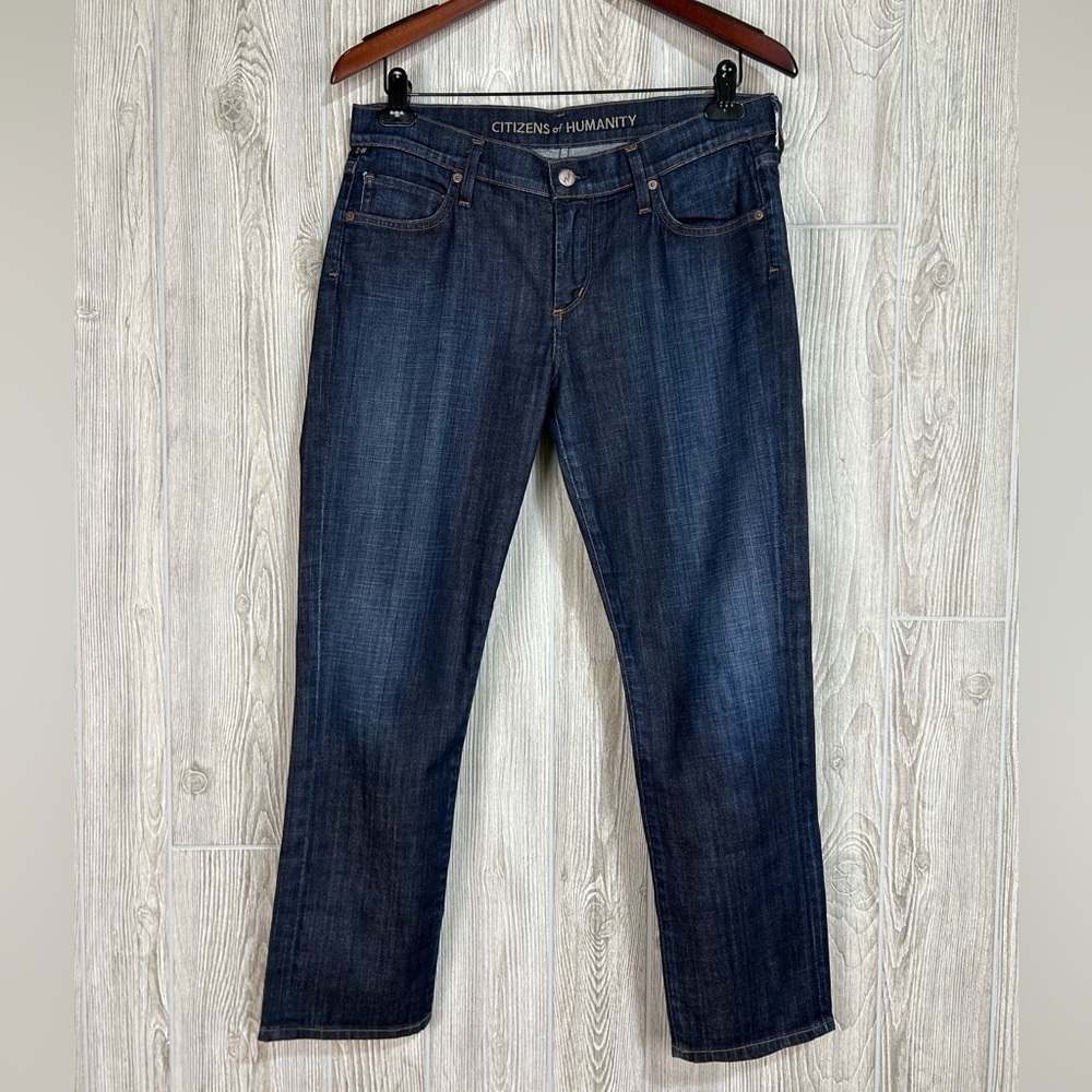 Citizens of Humanity Phoebe Slim Straight Dark Wash Jeans 29